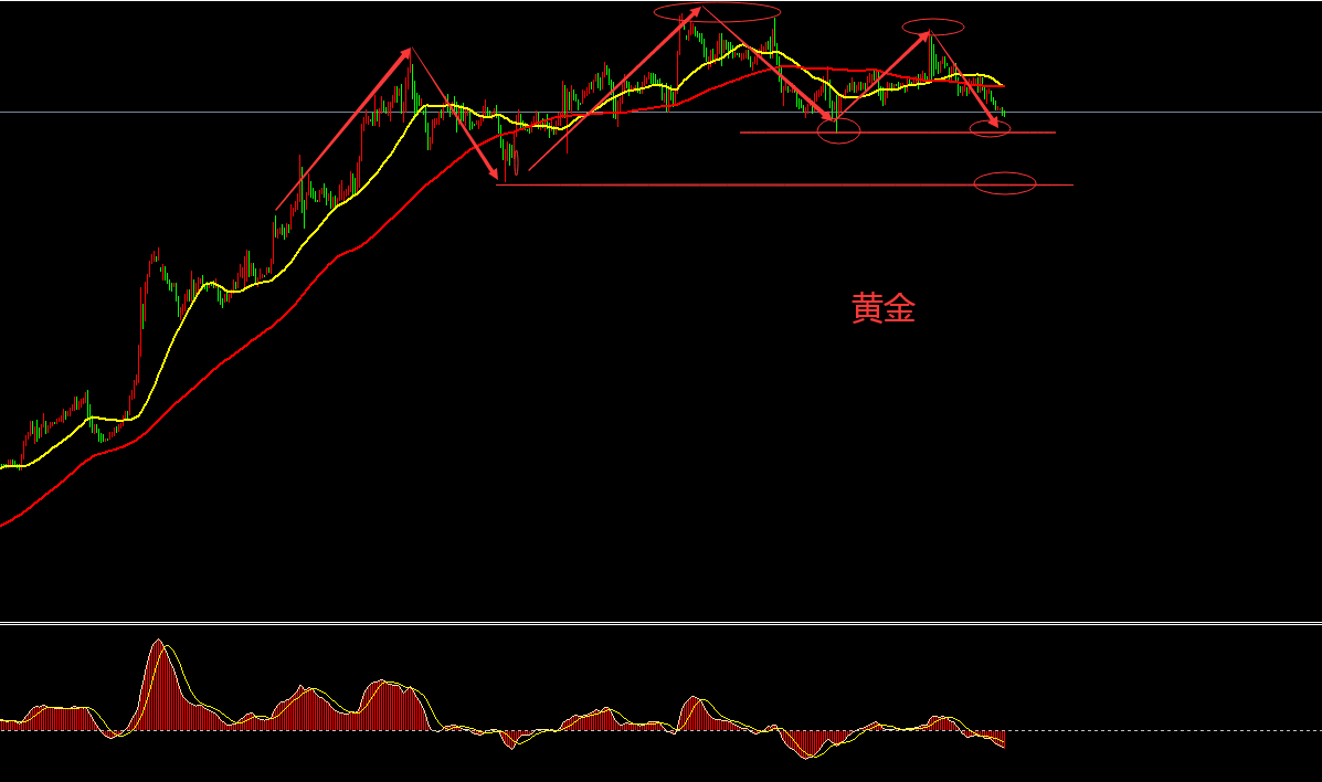 昨日82.0-82.20空单继续持有_沪金主力今日行情